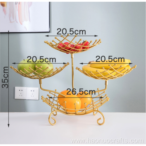 Four net net fruit baskets